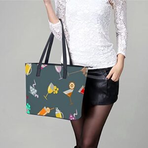 Womens Handbag Glass Pattern Leather Tote Bag Top Handle Satchel Bags For Lady