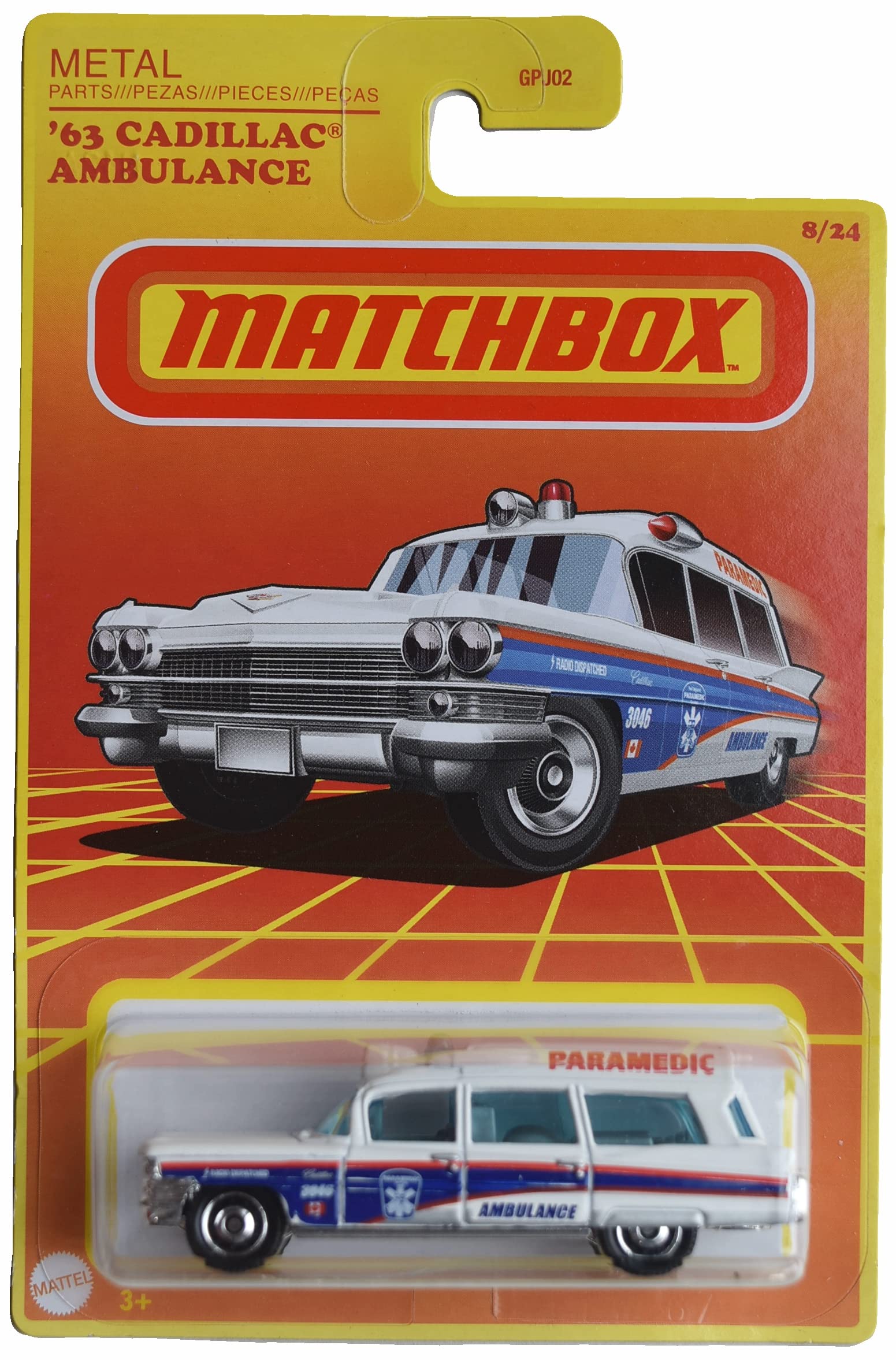 Matchbox '63 Cadillac Ambulance