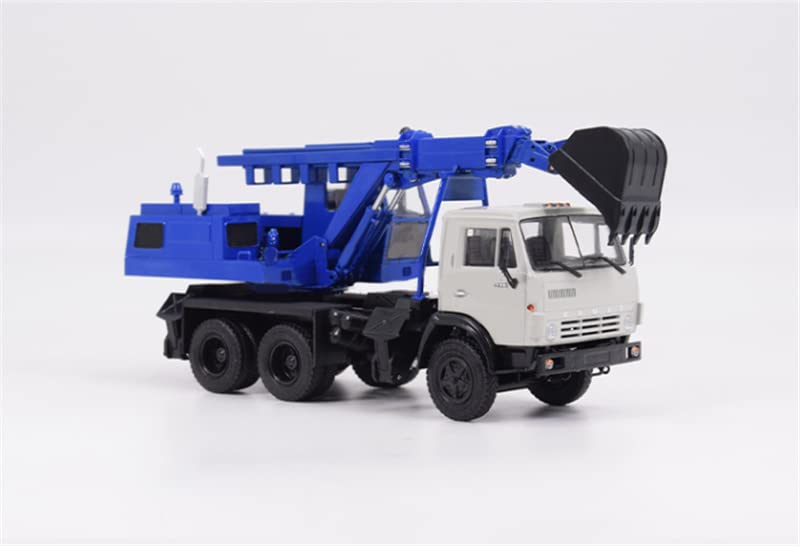 for MODIMIO Russia for Kamaz EO-3532(5511) Excavator 1/43 ABS Truck Pre-Built Model