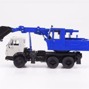 for MODIMIO Russia for Kamaz EO-3532(5511) Excavator 1/43 ABS Truck Pre-Built Model