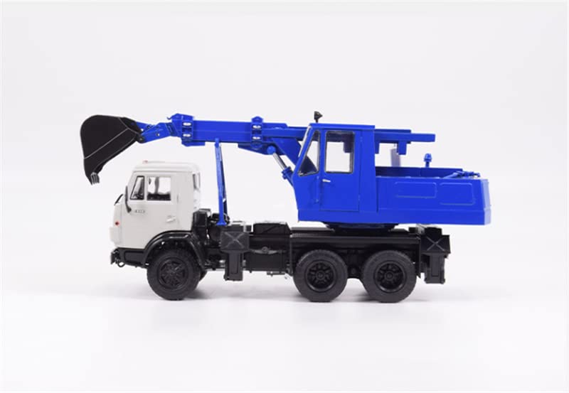 for MODIMIO Russia for Kamaz EO-3532(5511) Excavator 1/43 ABS Truck Pre-Built Model