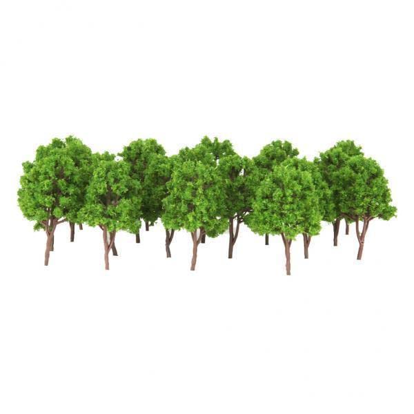 AAGAZA 3X 20 Pieces Miniature Tree Models Train