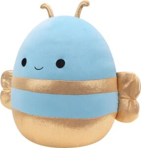 squishmallows adopt me! 14-inch queen bee plush - large ultrasoft official kelly toy plush