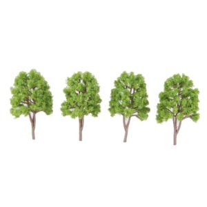 AAGAZA 3X 20 Pieces Miniature Tree Models Train