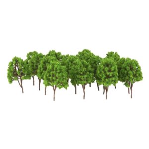 AAGAZA 3X 20 Pieces Miniature Tree Models Train