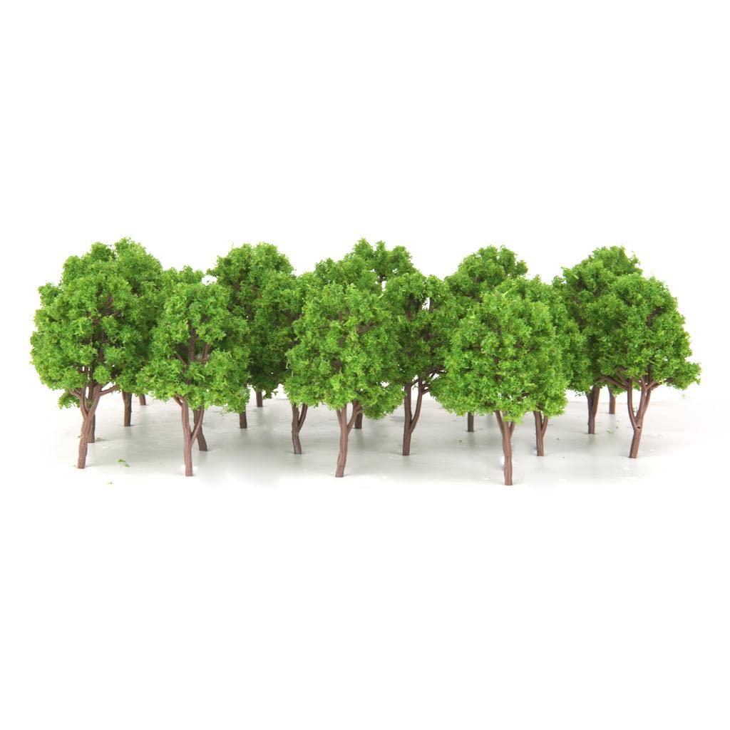 AAGAZA 3X 20 Pieces Miniature Tree Models Train