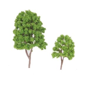 AAGAZA 3X 20 Pieces Miniature Tree Models Train