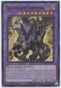 guardian chimera - maze-en049 - ultra rare - 1st edition