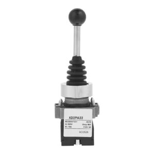 Joystick Switch, XD2-PA22CR Model, Waterproof Oilproof 2NO Joystick Switch, for DC Circuits for Magnetic Starter