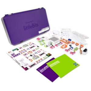 littlebits education code kit - coding and electronics kit for ages 8+ - learn coding & electronics with hands-on activities - make inventions and create games - ideal for classroom and home learning