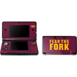 skinit decal gaming skin compatible with 3ds (2011) - officially licensed college fear the fork design