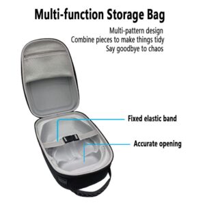 For PSVR 2 Host Carrying Case, for PS5 VR2 Host Handle VR Glasses Accessories, Shockproof Anti-Crush Storage Bag (grey)