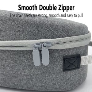 For PSVR 2 Host Carrying Case, for PS5 VR2 Host Handle VR Glasses Accessories, Shockproof Anti-Crush Storage Bag (grey)