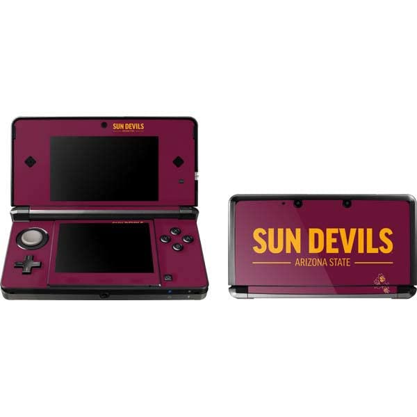 Skinit Decal Gaming Skin Compatible with 3DS (2011) - Officially Licensed College Sun Devils Arizona State Design