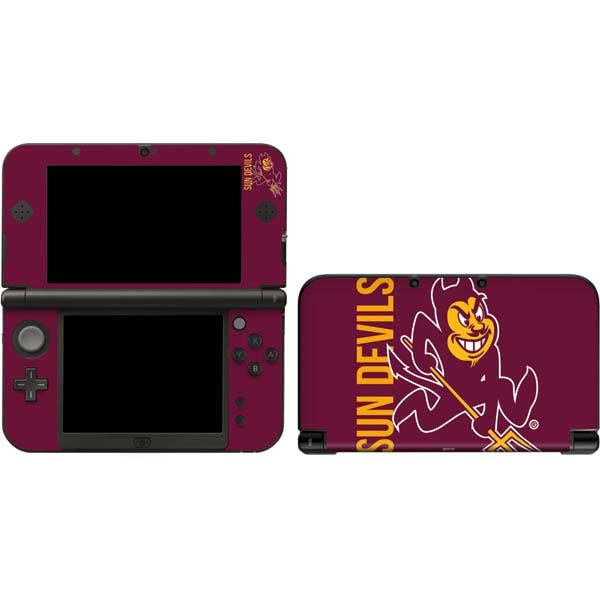 Skinit Decal Gaming Skin Compatible with 3DS XL 2015 - Officially Licensed College Sun Devils Mascot Design