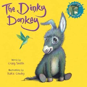 Wonky Donkey Gift Set with 3 Stories by Craig Smith and Ms. Katz Cowley (The Wonky Donkey, The Dinky Donkey, and The Grinny Granny Donkey) with Donkey Stuffed Animal Baby Plush Toy and Activity Pages