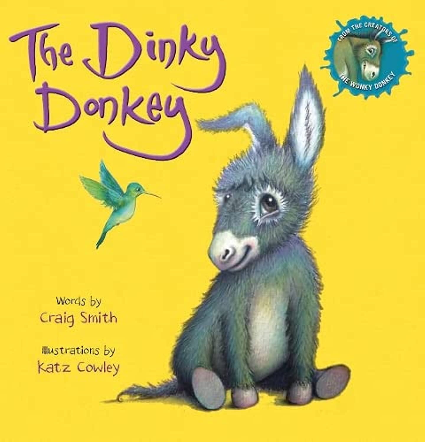 Wonky Donkey Gift Set with 3 Stories by Craig Smith and Ms. Katz Cowley (The Wonky Donkey, The Dinky Donkey, and The Grinny Granny Donkey) with Donkey Stuffed Animal Baby Plush Toy and Activity Pages