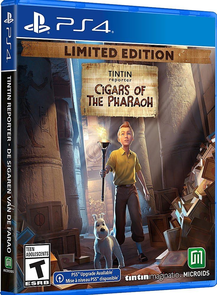 Tintin Reporter: Cigars of the Pharaoh - Limited Edition (PS4)