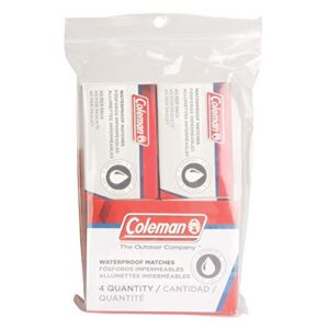 Coleman Waterproof Matches (4 Pack)