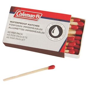 coleman waterproof matches (4 pack)