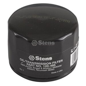 stens oil filter 120-485 compatible with/replacement for: kubota b1550, b1700, b1750, b20, b21, b2301, b2320, b2400, b26, b2601, b2620, b2630, b2650, b2920, b4200, b5100, b6100, b6200 am119567