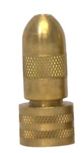 chapin 6-6002 adjustable brass cone pattern nozzle for poly shut-off nozzle