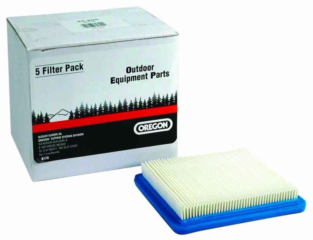 Oregon 30-800 Air Filter 5-Pack Replacement for Briggs & Stratton 491588S