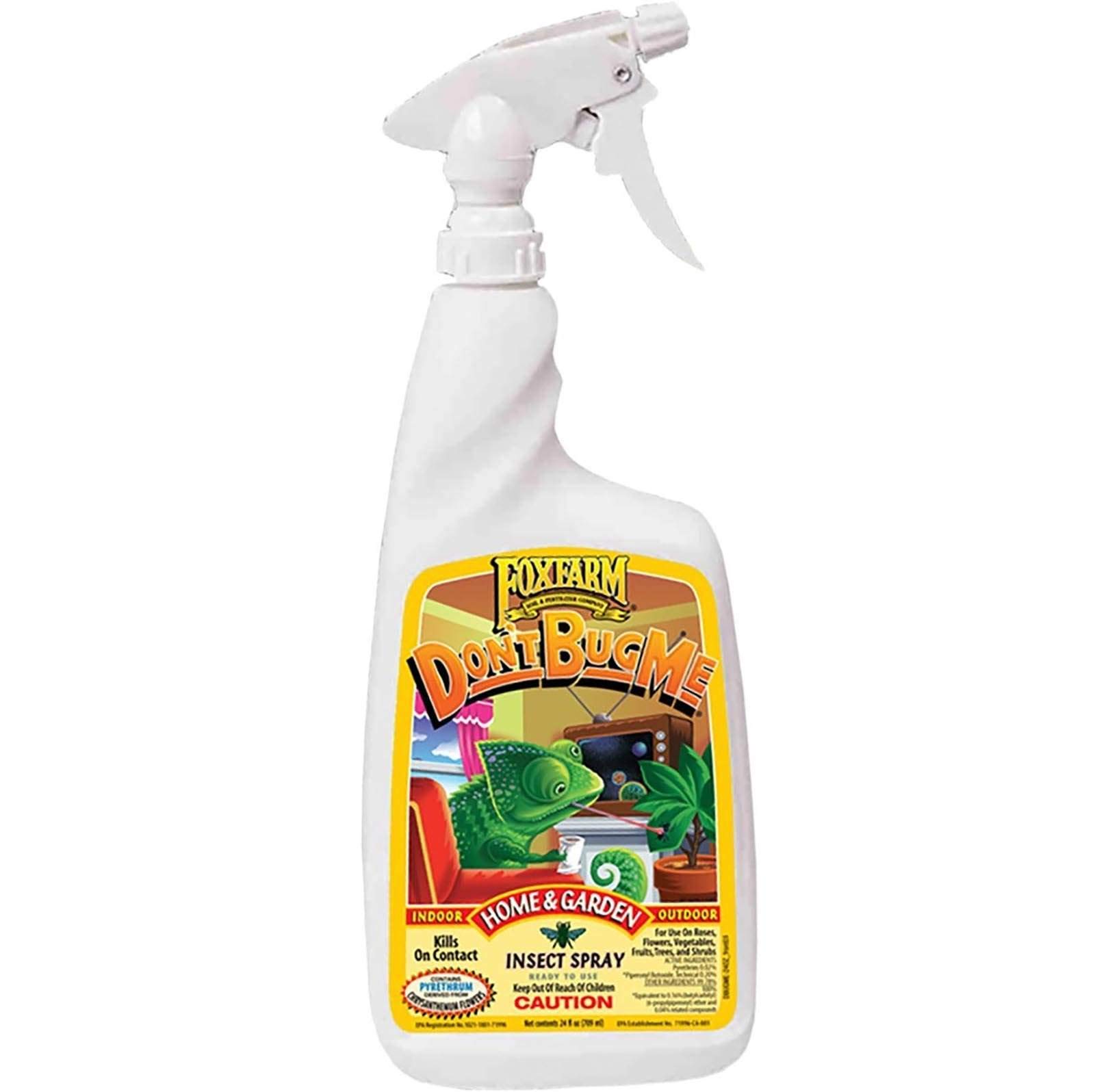 Hydrofarm FX14018 Don't Bug Me Pyrethrin Spray Liquid Nutrients, 24-Ounce, White