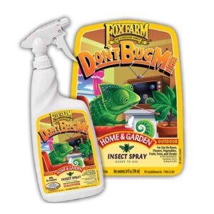 Hydrofarm FX14018 Don't Bug Me Pyrethrin Spray Liquid Nutrients, 24-Ounce, White