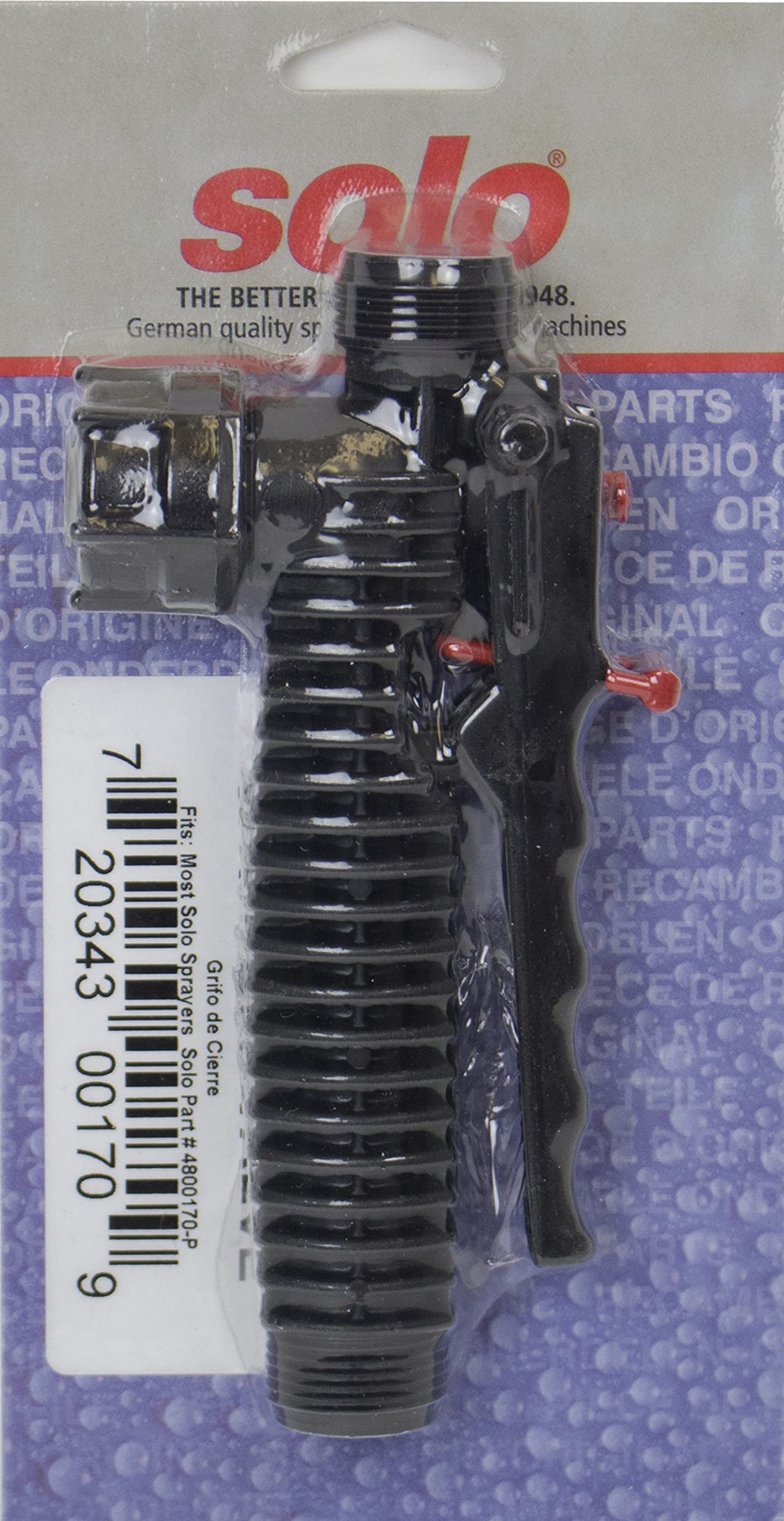 Solo 4800170-P Sprayer Shut-Off Valve