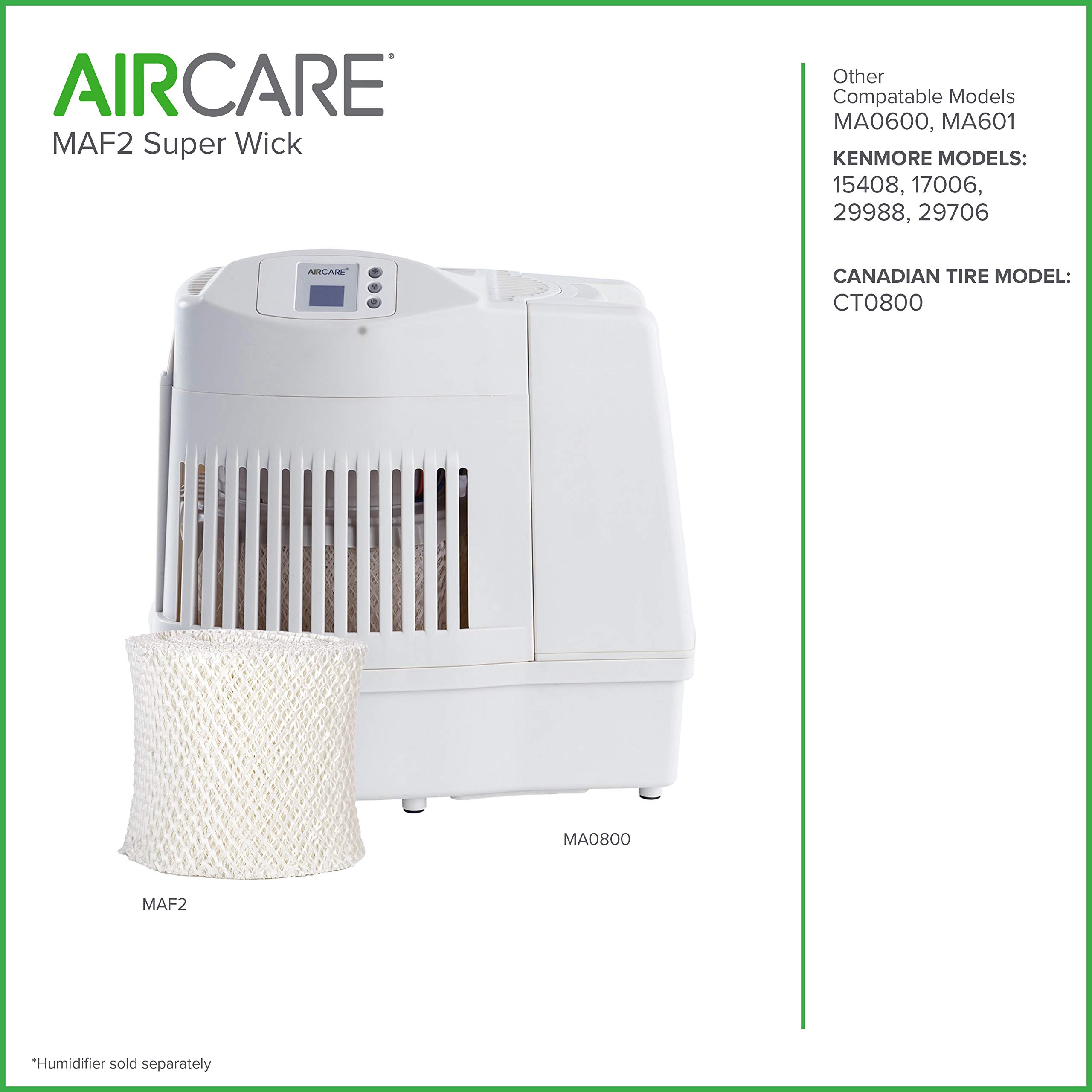 AIRCARE MAF2 Replacement Wick Humidifier Filter for MA0800