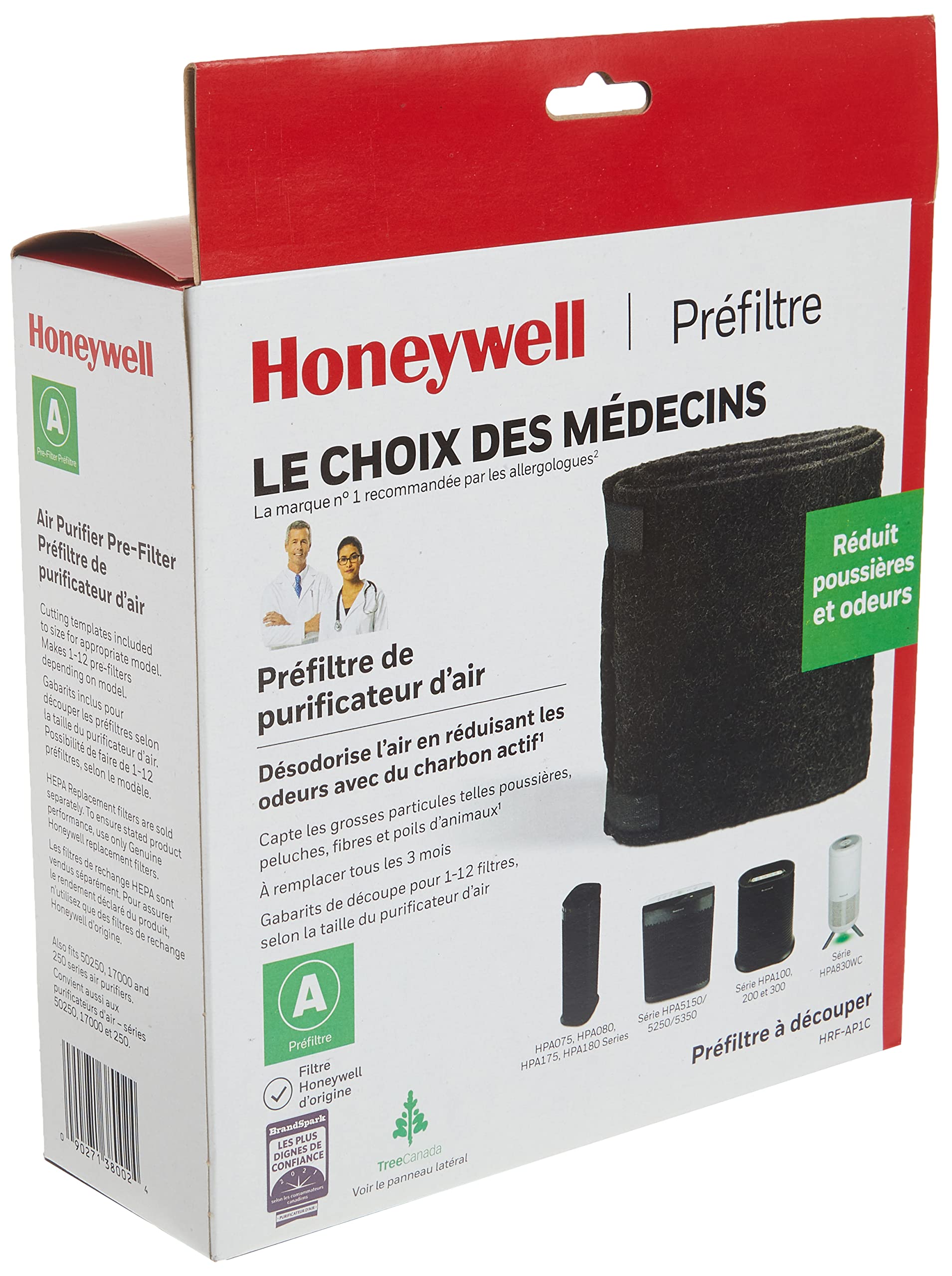 Honeywell C-6005 38002 Enviracare Universal Replacement Pre-Filter