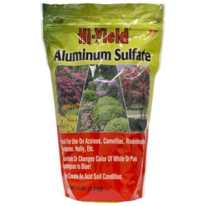 fertilome 32175 aluminum sulfate soil conditioner, 4-pound