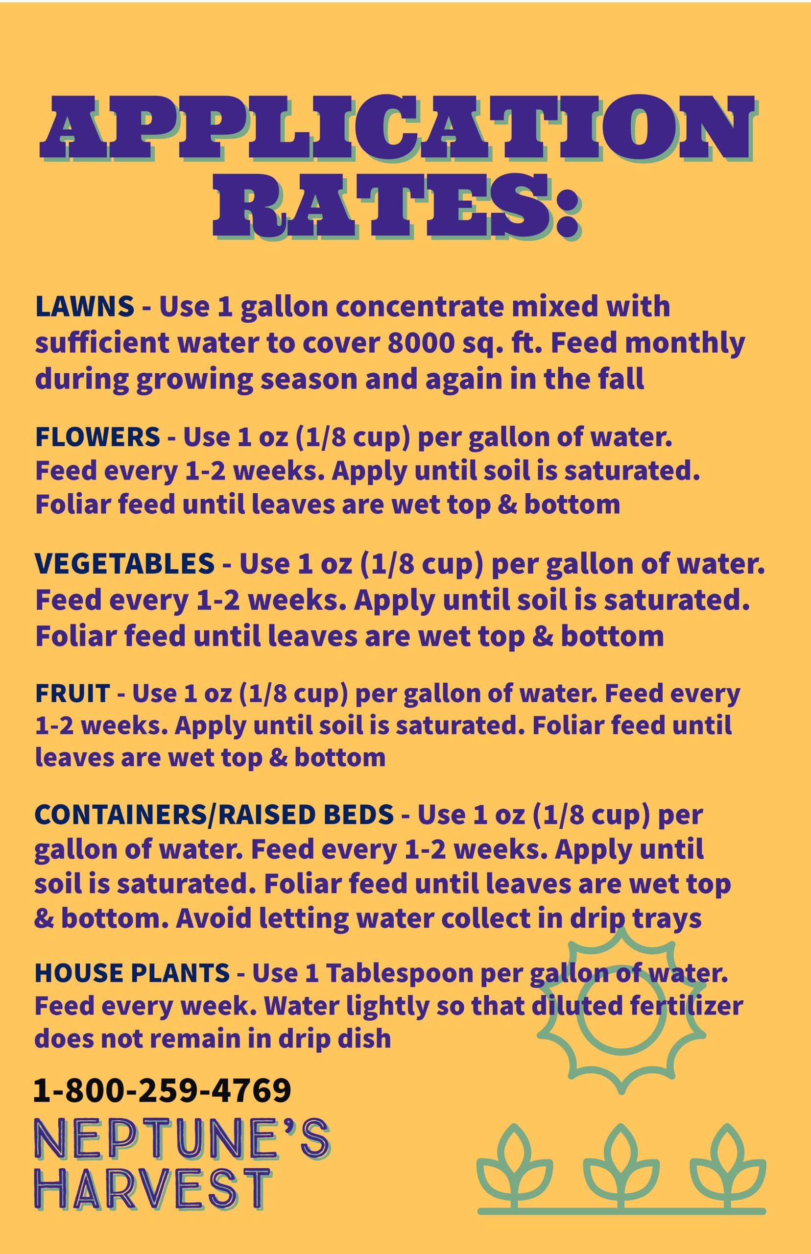 Neptune's Harvest Fish Fertilizer 2-4-1, Gallon