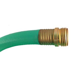 Flexon FXG58100 5/8-Inch x 100-Foot Heavy Duty 5-Ply Forever Garden Hose, Green