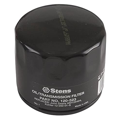 Stens Oil Filter 120-523 Compatible with Cub Cadet 1500 and 2000 Series with Kohler Engines, Gravely with Kohler Engines, Woods with Kohler Engines 08200204, 21397200, AM119567, AM125424, GY20577