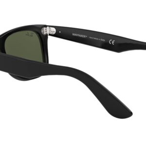 Ray-Ban RB2140 Original Wayfarer Sunglasses, Black/Green, 50 mm