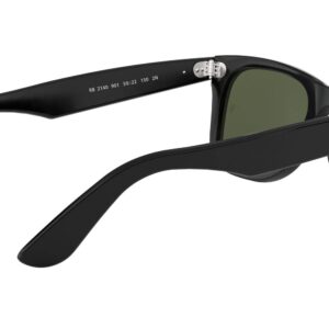 Ray-Ban RB2140 Original Wayfarer Sunglasses, Black/Green, 50 mm