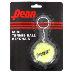 Penn Tennis Ball Keychain - Novelty Tennis Gift and Unique Accessory, 1 x 1 x 1"