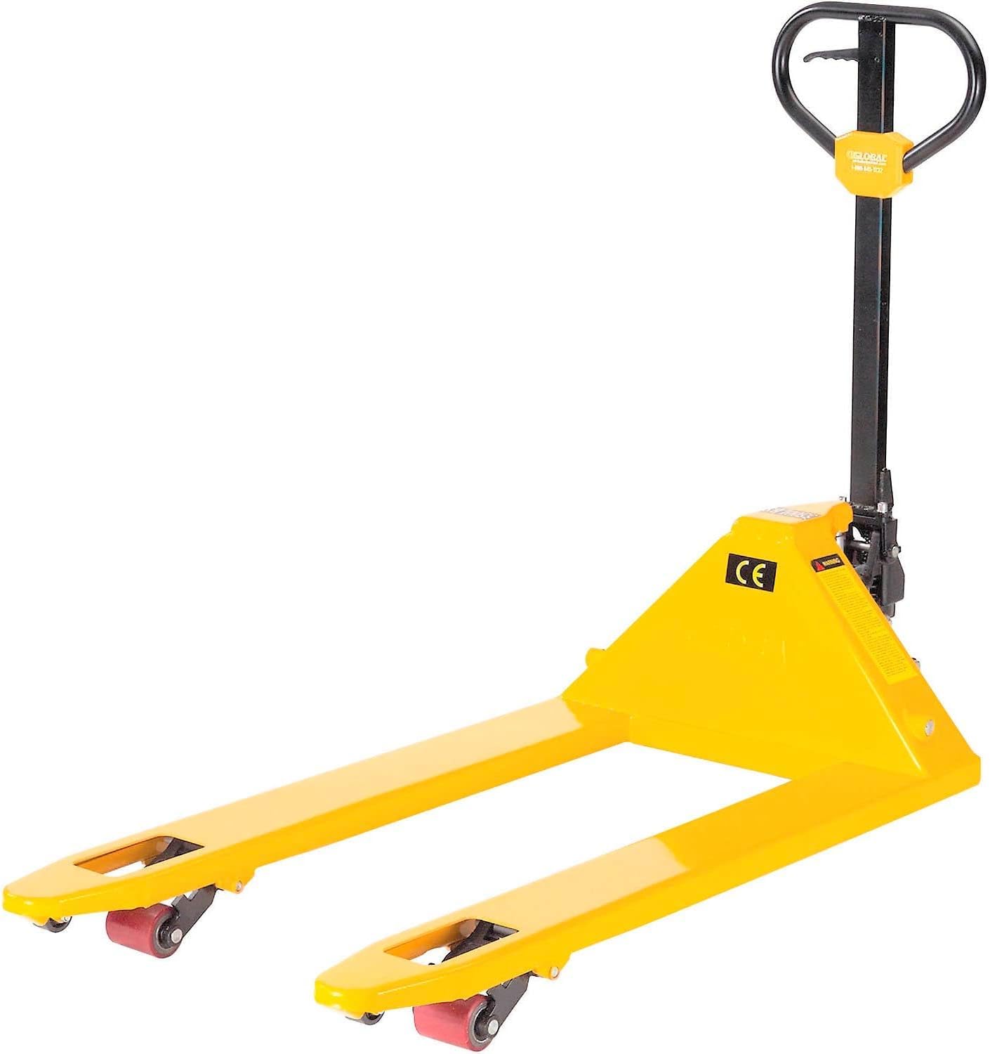 Global Industrial Pallet Truck, 5500 Lb. Capacity, 21 x 36