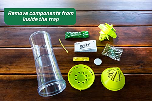 RESCUE! WHY Trap for Wasps, Hornets, & Yellowjackets – Hanging Outdoor Trap