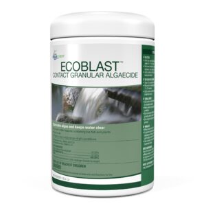 Aquascape 29312 Granular Algaecide for Pond, Waterfall, and Stream EcoBlast, 2.4 Pounds, White