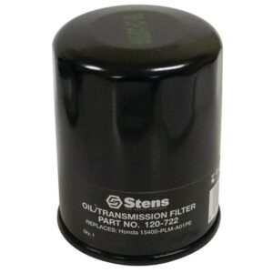 stens oil filter 120-722 compatible with honda gx610, gxv660, gxv670 and gxv690 engines, ha4118, ha4120, hrc7013, hrc7018, hrc7020, hrc7113 and h6522 mowers, eb1100 and eb12d