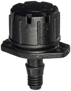 orbit 67100 1/4" barb drip irrigation multi-stream drip emitter, 10 pack,blacks