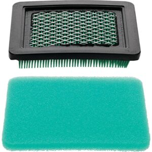 Stens New Air Filter Combo 102-713 Compatible with Honda GC135, GC160, GCV135, GCV160, GCV190, GX100 and GXV57 Engines, F220 tillers, Bomag BT60 17211-ZE8-000, 17211-ZL8-000, 17211-ZL8-003