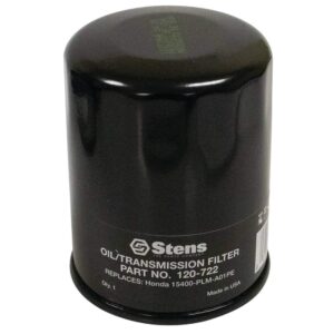 Stens Oil Filter 120-722 Compatible with Honda GX610, GXV660, GXV670 and GXV690 Engines, HA4118, HA4120, HRC7013, HRC7018, HRC7020, HRC7113 and H6522 mowers, EB1100 and EB12D