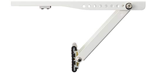 AC-Safe C Safe Universal Light-Duty Air Conditioner Bracket for ACs up to 80-lbs to Protect and Support the Unit and Window Frame, No Size, White