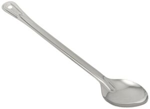 winco bsot-18 stainless steel basting spoon, medium