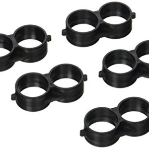 Orbit 65443 1/2" Drip Irrigation Drip Figure 8 End Clamp, 5 Pack