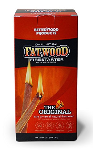 Better Wood Products Fatwood Firestarter Box, 1.5-Pounds